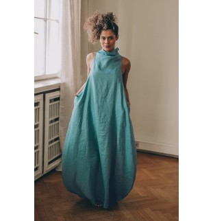 Summer Edgy Teal Dress