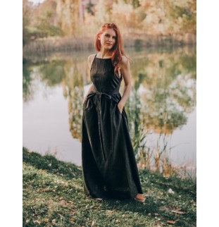 Summer Long Double Wrap Dress