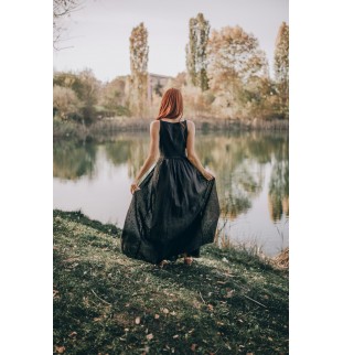 Summer Long Double Wrap Dress
