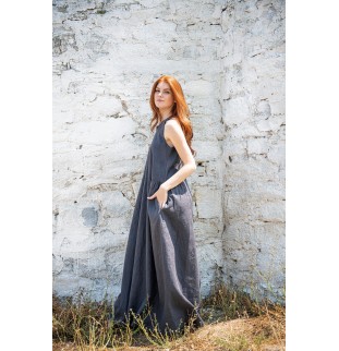 Summer women's sleeveless long dress