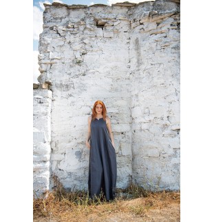 Summer women's sleeveless long dress