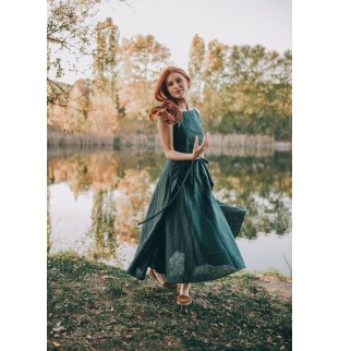 Women's Double Wrap Dress