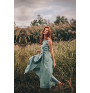 Women's Summer Classic Linen Dress