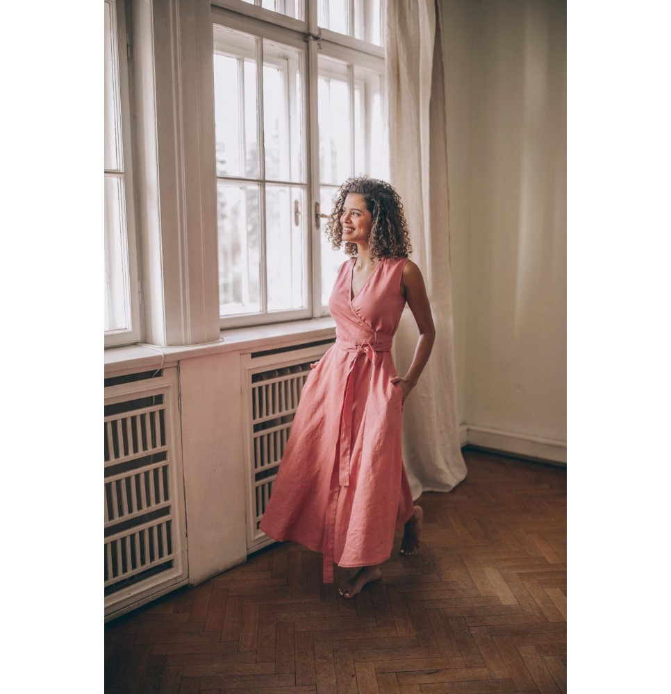 Women's Vintage Pink Dress