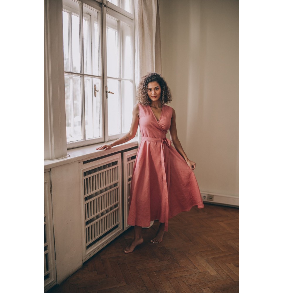 Women's Vintage Pink Dress