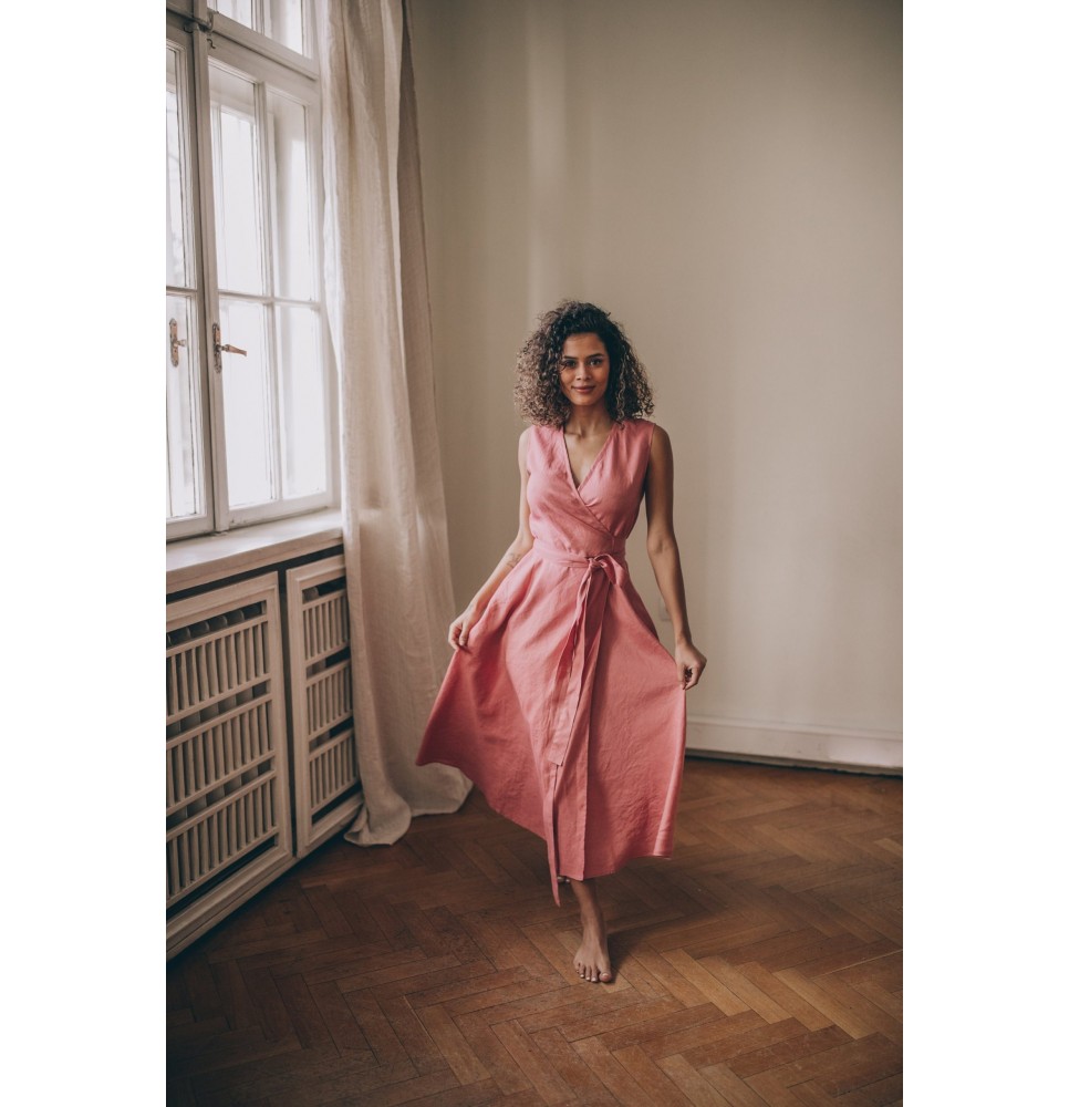 Women's Vintage Pink Dress