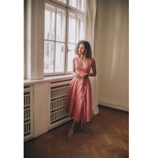 Women's Vintage Pink Dress
