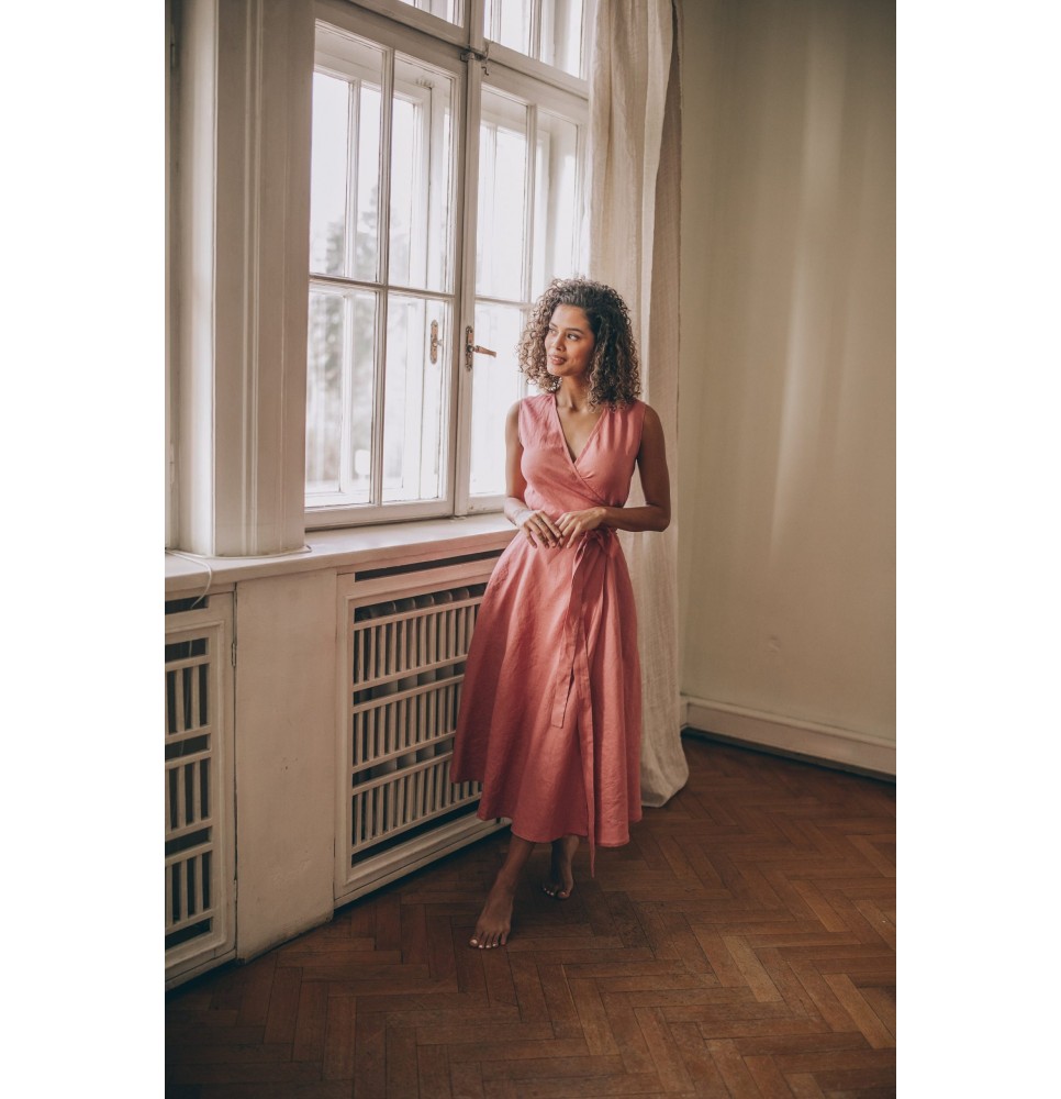 Women's Vintage Pink Dress 
