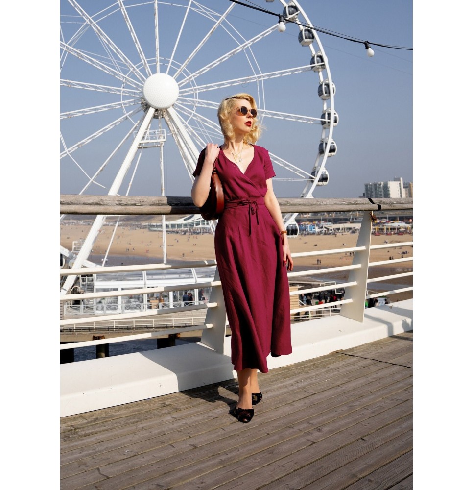 Women's casual midi dress